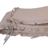 Cot Bumper | Frilled Muslin