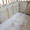 Quilted Frilled Cot Bumper | Wheat Bix