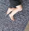 Roll Away Sleeper | White on Black Spot
