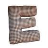 Initial Cushion | Gingerbread Blocks