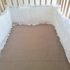 Frill Cot Bumper | Snow White