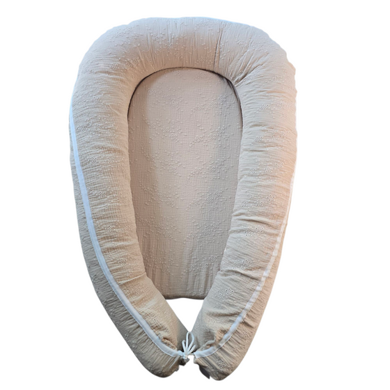Sleep Pod | Embroidered Muslin