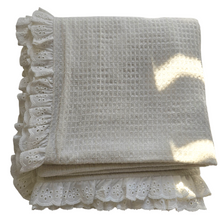  Heirloom Blanket | Cream Waffle