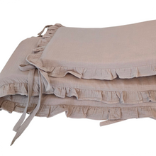  Cot Bumper | Frilled Muslin