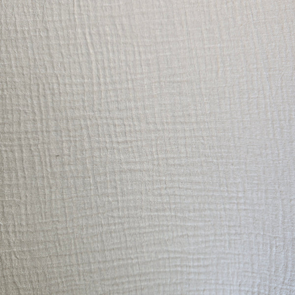 Muslin fabric detail