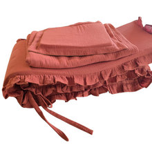  Cot Bumper | Frilled Muslin