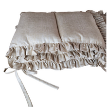  Quilted Frilled Cot Bumper | Wheat Bix