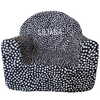 Toddler Chair 2.0 | White on Black Spot