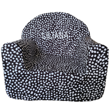  Toddler Chair 2.0 | White on Black Spot