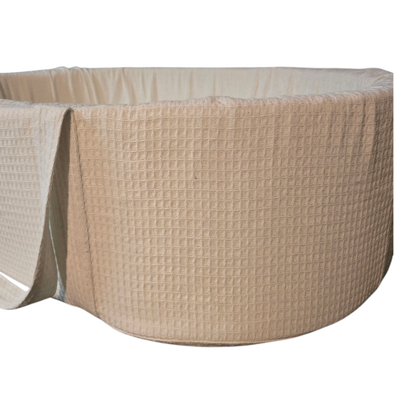 Carrycot | Cream Waffle