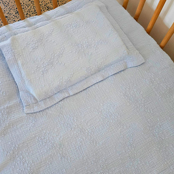 Duvet Sets | Embroidered Muslin