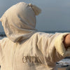 Kids Ponchos ages 2-7 - Long Sleeve Zipped