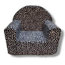  Toddler Chair 2.0 | White on Black Spot