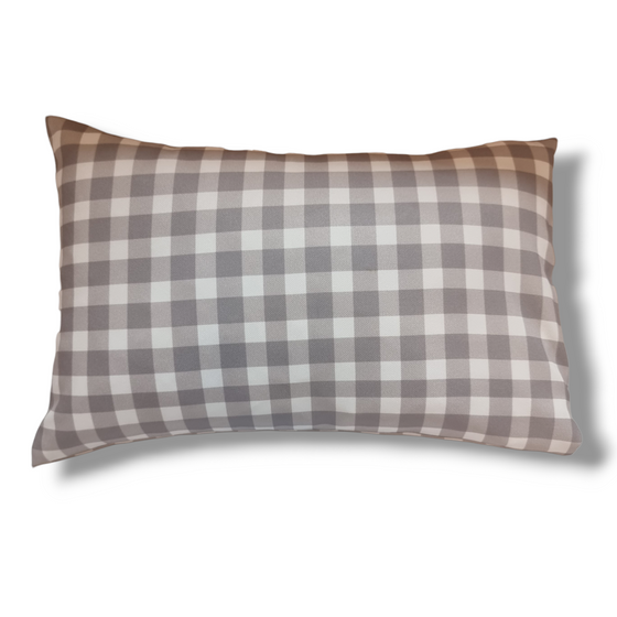 Scatter Cushion | Grey Check