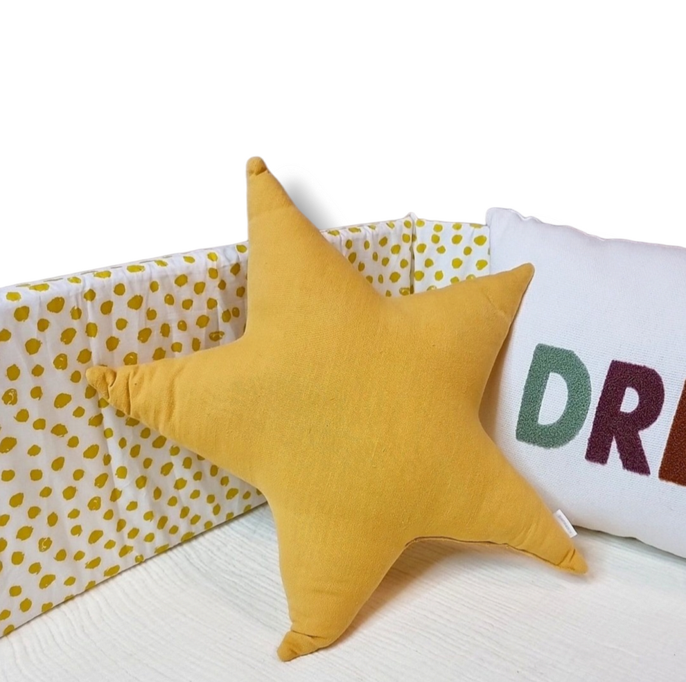 Cot Bumper Mustard Spot Delicious Monsters