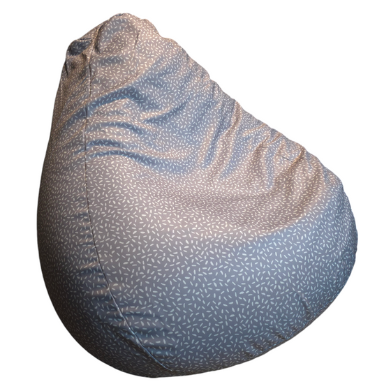 The Biggie Beanbag | Grey Sprinkles