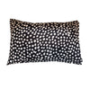 Scatter Cushion | White on Black Spot