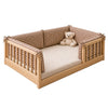 Floor Bed Bumpers | Gingerbread Blocks