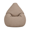 Gingerbread Blocks beanbag on a white background