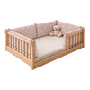 Floor Bed Bumpers | Blush Blossom