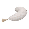 Luxe Tasseled Nursing Pillow | Whipped Cream