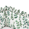 Quilted Frilled Cot Bumper | Eucalyptus