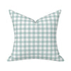 60 x 60 Scatter Cushions | Aqua Check