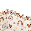 Quilted Frilled Cot Bumper | Spot The Cubs