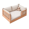 Floor Bed Bumpers | Whipped Cream