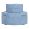 The Button Ottoman | Velvet