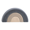 Three nesting velvet rainbow arches - example custom palette