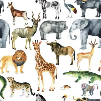 Animal Kingdom fabric detail