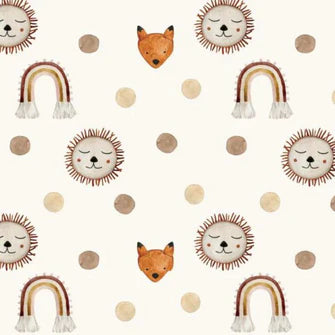 Spot The Cubs fabric detail