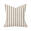 60 x 60 Syrup Sticks scatter cushion — corrected stripe repeat — pure white background