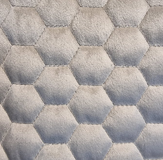 Velvet Voila fabric detail