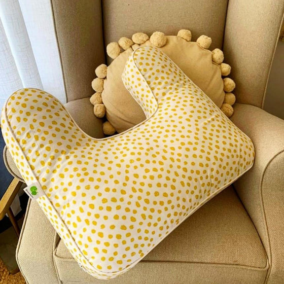 Feeding Pillow | Mustard Spot